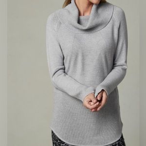 ELENA WANG Cowlneck Sweater